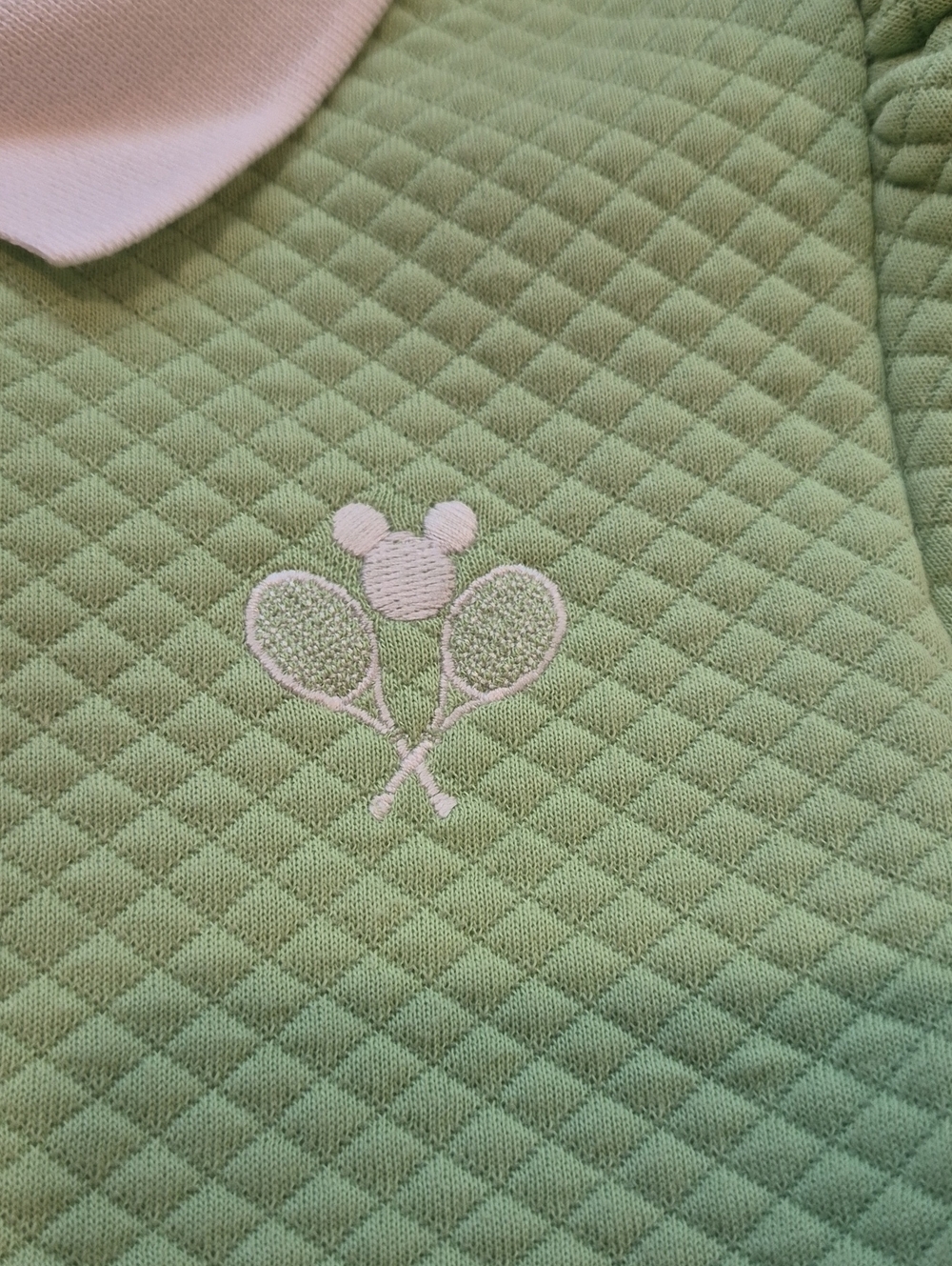 Disney x Janie and Jack Mickey Mouse Quilted Romper - Picture 3 of 6